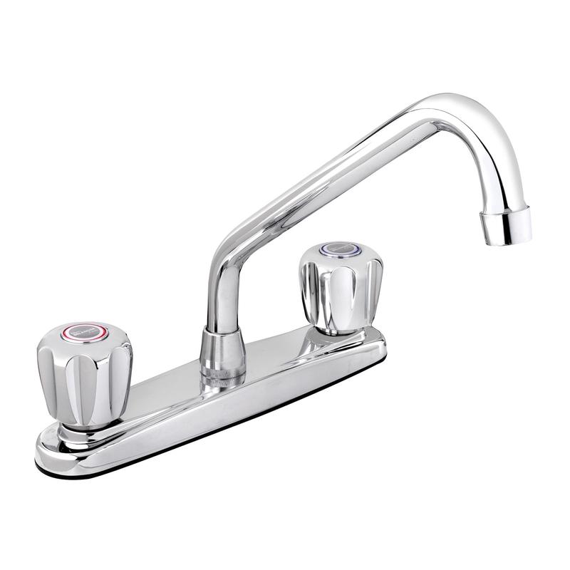 Robinet pour vier de cuisine, bec pivotant