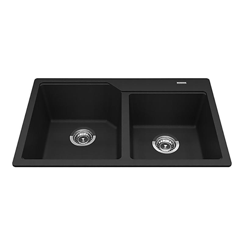 vier Urban en granite  montage sur plan, 30-11/16" x 19-11/16" x 8-5/8"