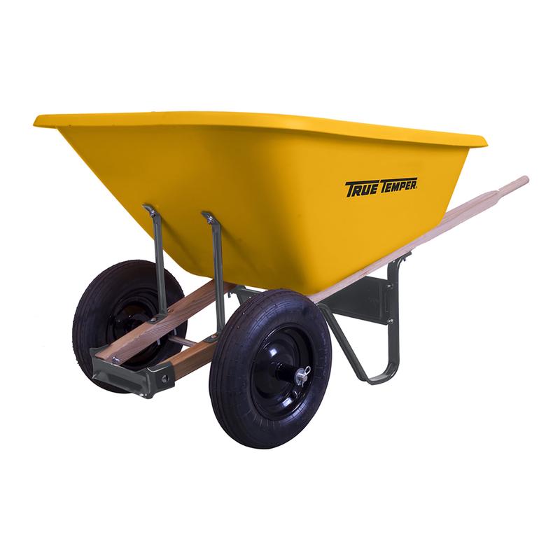 Brouette  2 roues True Temper en poly, 6 pi3