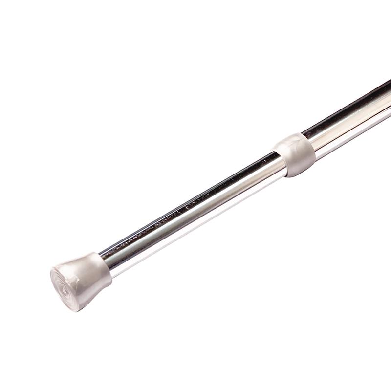 Tringle de douche  ressorts, chrome, 36  62"