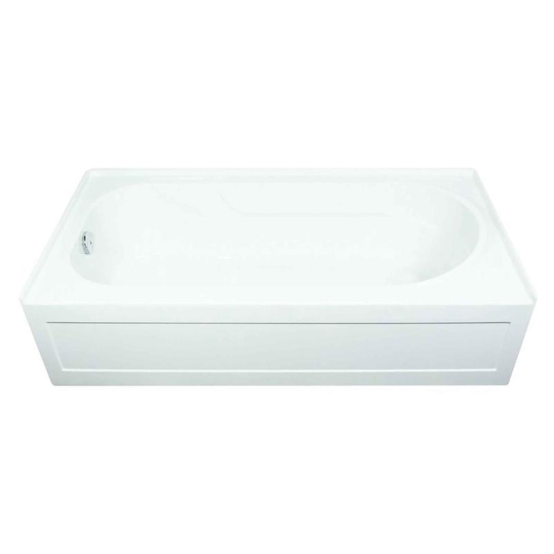 Baignoire Ariel en acrylique avec drain  gauche