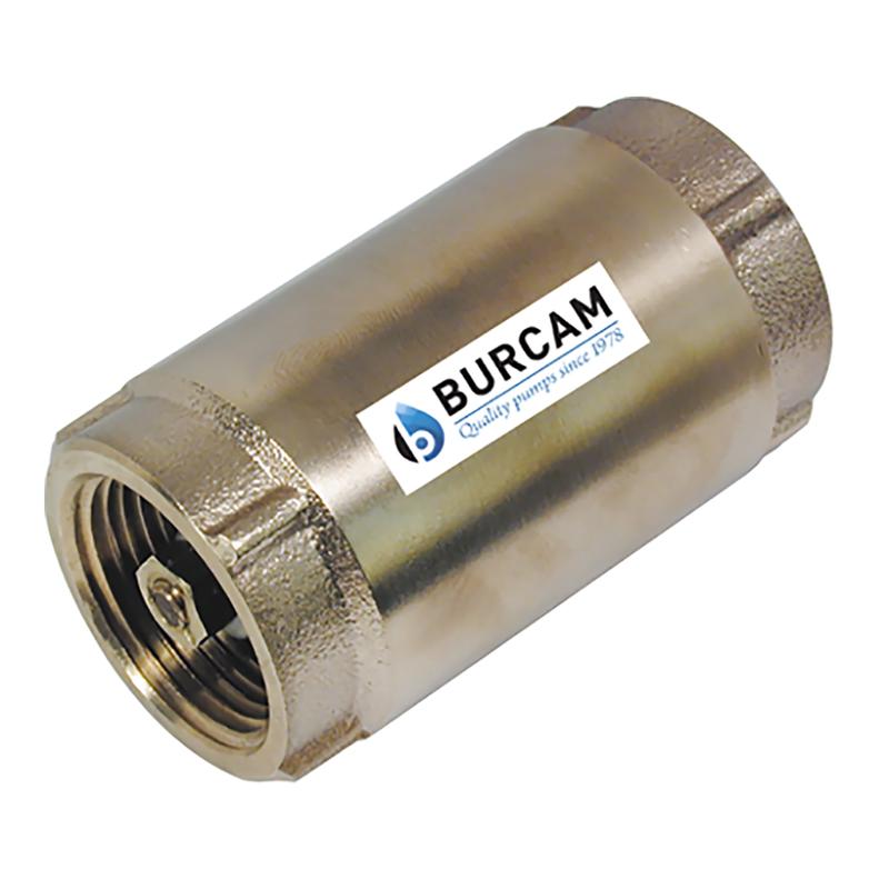 Soupape antiretour1 1/4 po pour eau potable en laiton sans plomb