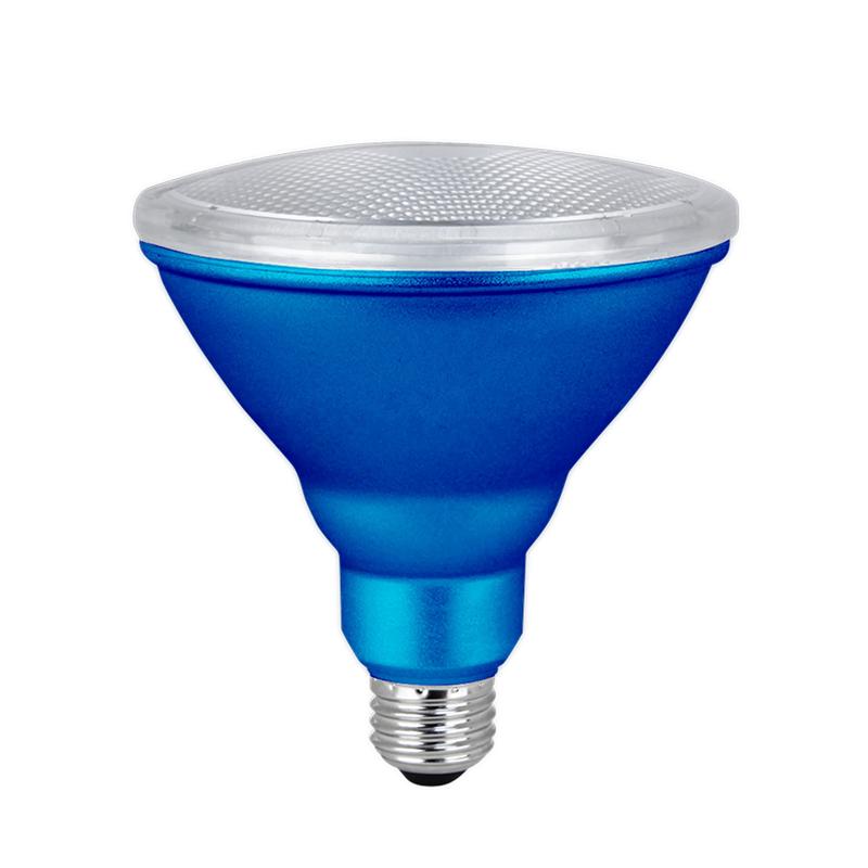 Ampoule DEL PAR38,  bleue / d'extrieur