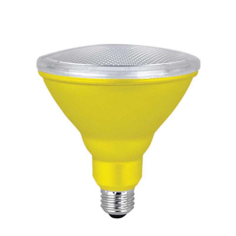 Ampoule DEL PAR38, jaune / d'extrieur