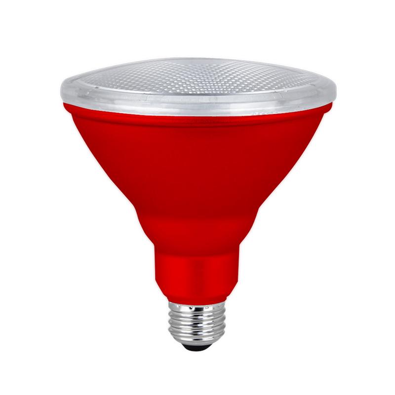 Ampoule DEL PAR38, rouge / d'extrieur