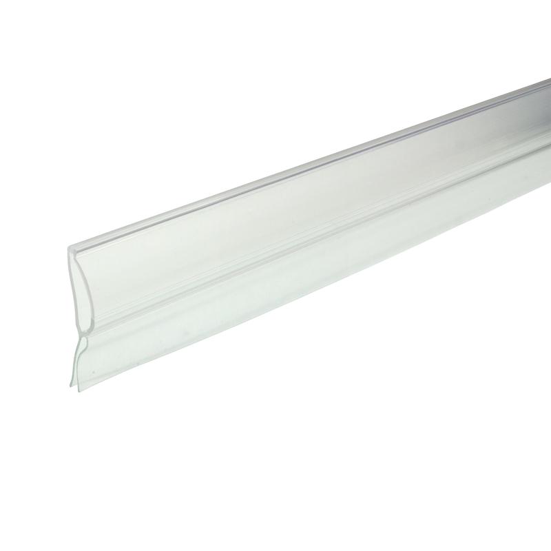 Bas de porte hybride  jupette en vinyle avec cache-vis et doubles ailettes en vinyle 36 po