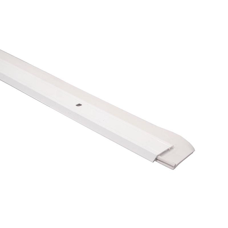 Bas de porte  jupette Deny aluminium et vinyle 36 po