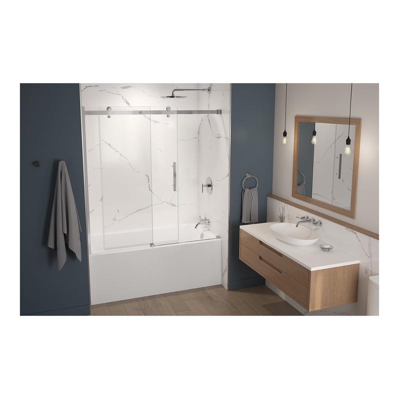 Porte de bain Inspiration en alcve 60"