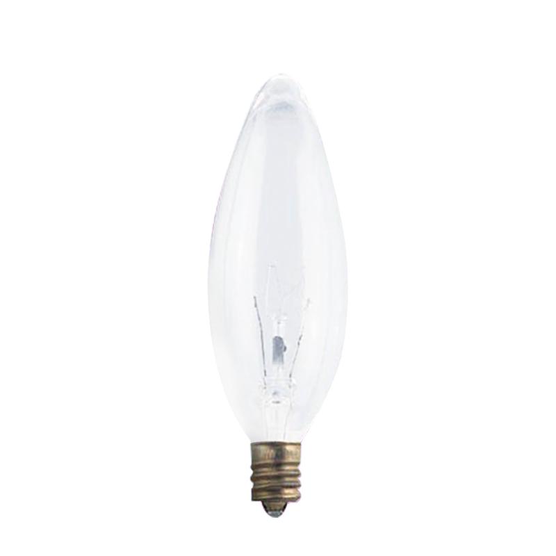Ampoule de chandelier B10, claire