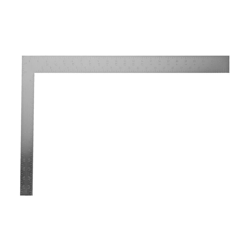 querre de charpentier en acier de 24po, mesures impriales