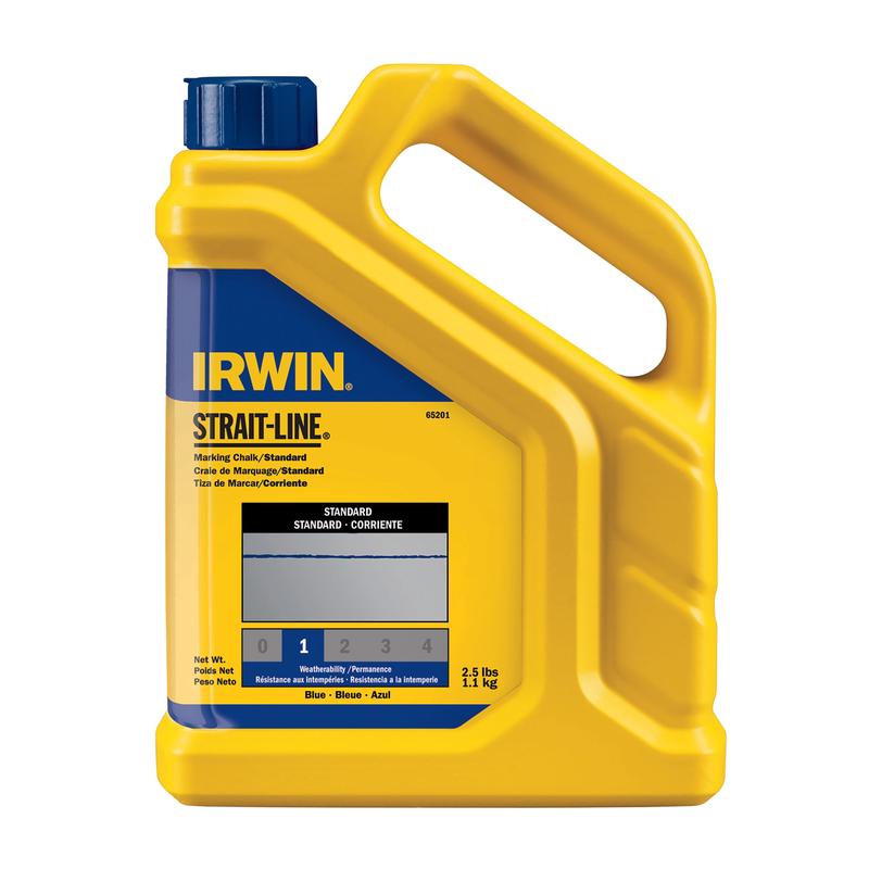 Remplacement de craie  cordeau Irwin de 2,5 lb, bleu