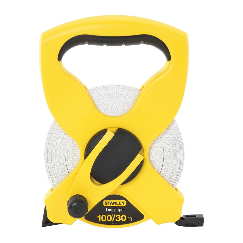 Ruban  mesurer long en fibre de verre de 30 m/100 pi x 1/2 po