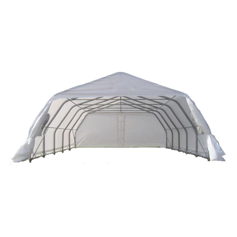 Abri d'auto double, 18' x 20' x 9'-8''