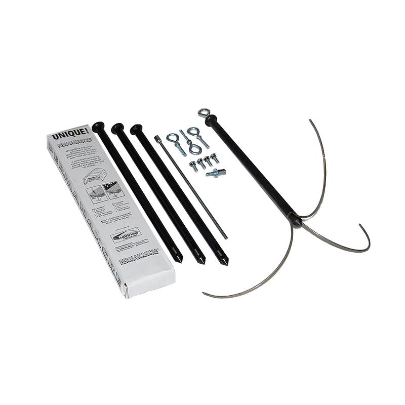 Ancrage permanent de 1 000 lb pour abri d'auto, 4 units