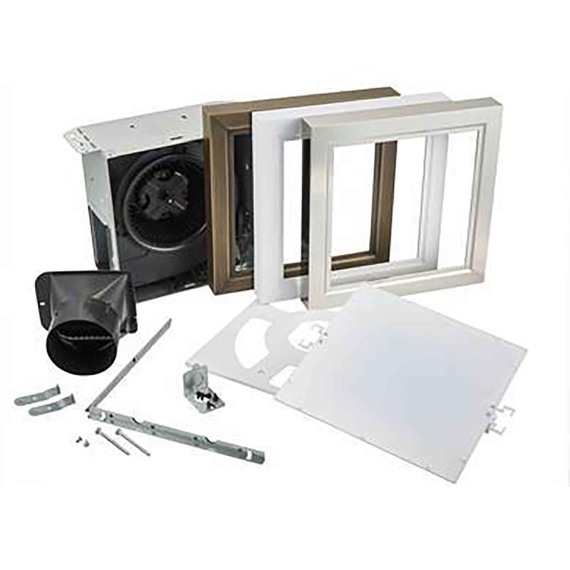 Ventilateur de salle de bain dcoratif avec clairage  DEL et ensemble de garniture facile  changer de 110 pi/min de Broan