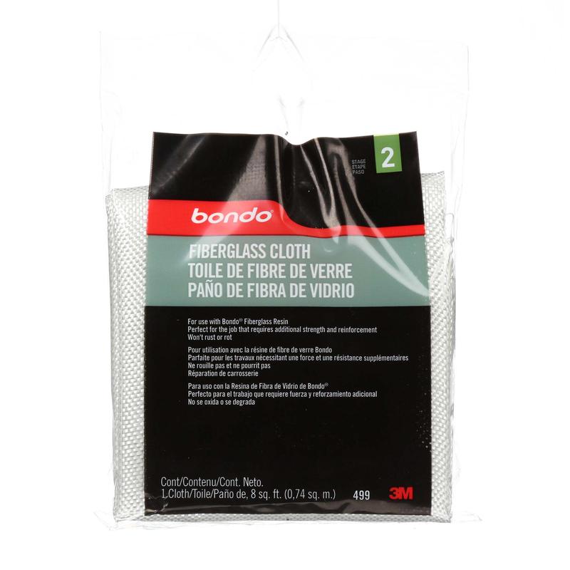 Toile en fibre de verre Bondo de 8 pi
