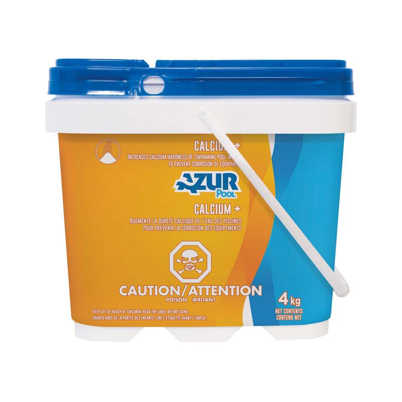 Calcium plus pour piscine, 4 kg