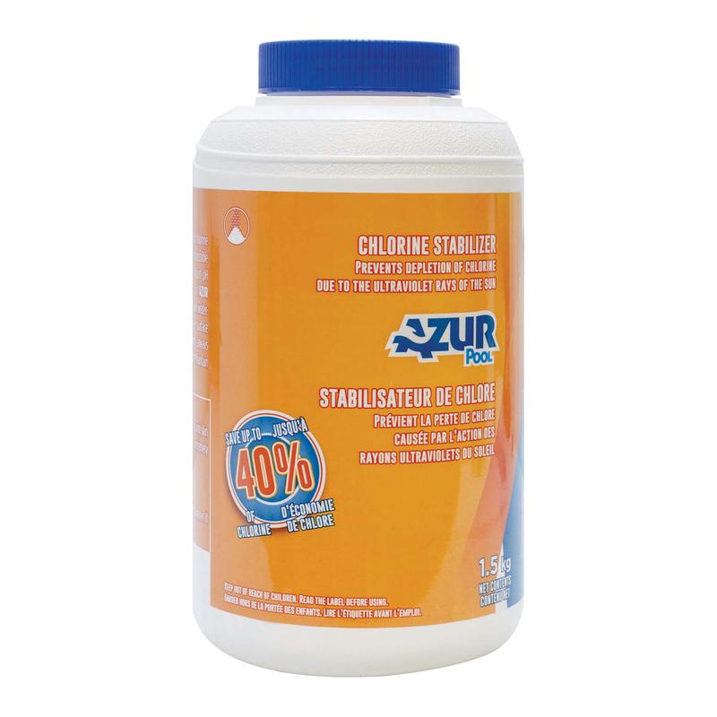 Stabilisateur de chlore, 1,5 kg