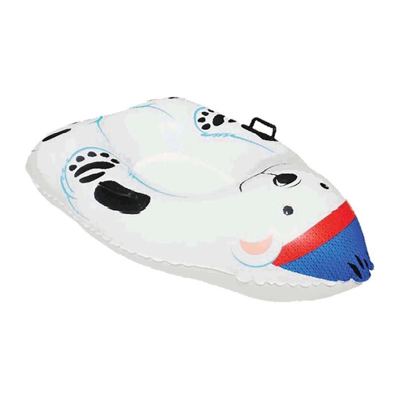 Tube  neige gonflable  l'allure d'ours polaire, 40''