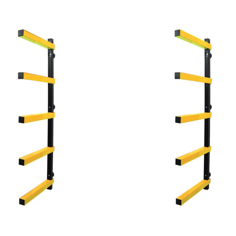 Systme de rangement mural datelier, 5 niveaux