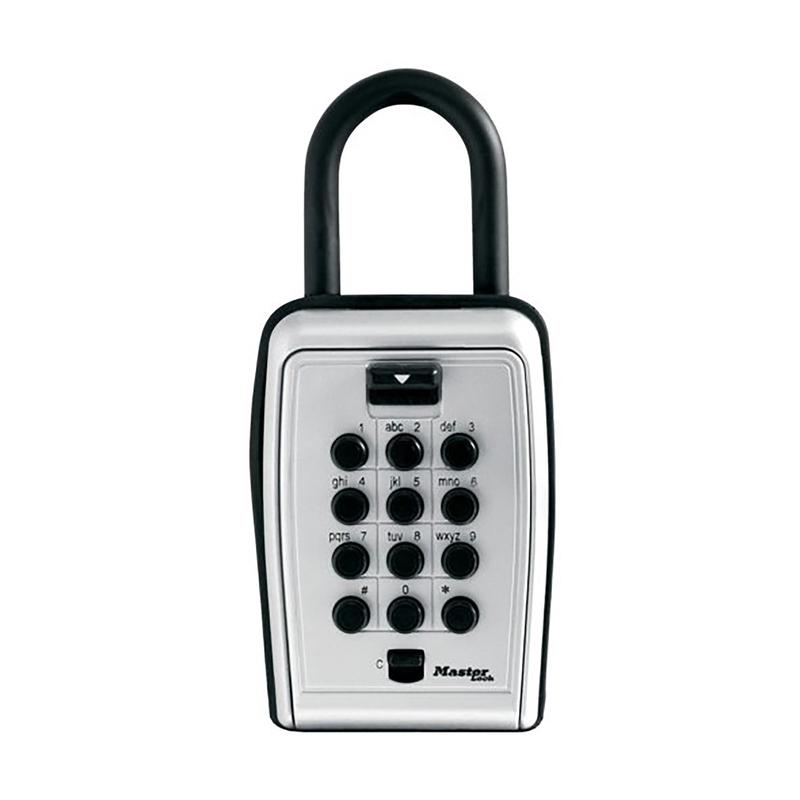 Bote de rangement de cl avec bouton poussoir et combinaison modifiable, 3-1/8'' de large