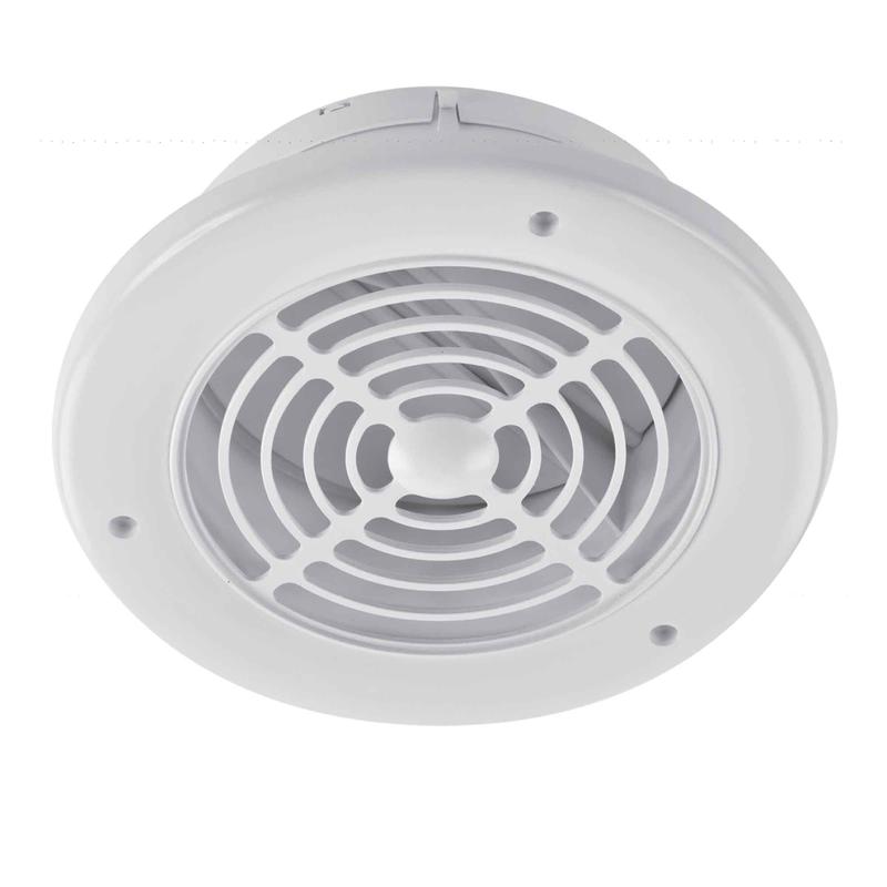 vent de bouche d'vacuation rond et blanc pour soffite, 4" et 6"