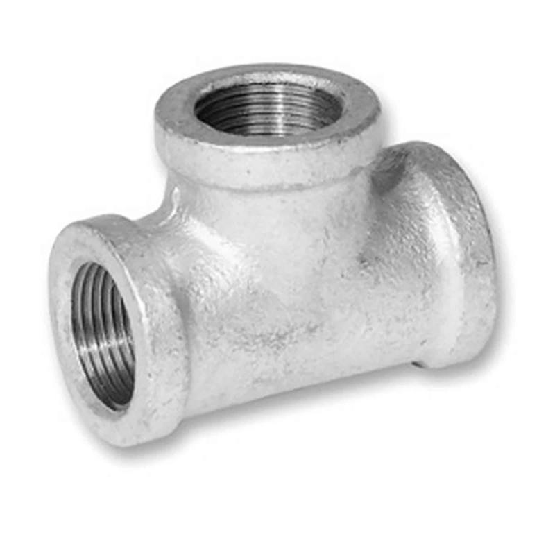 Raccord en ''T'' en fonte galvanise, 3/8" x 3/8" x 3/8"