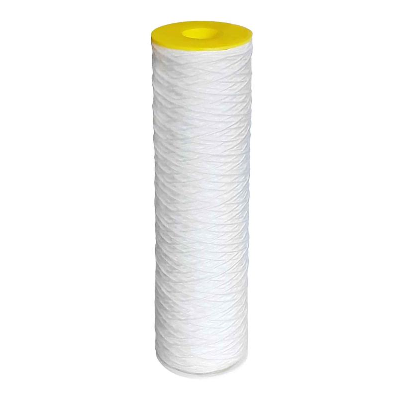 Cartouche pour filtre  eau de 1 micron  pores trs fins pour sdiment, salet et rouille, 2,7" x 10"