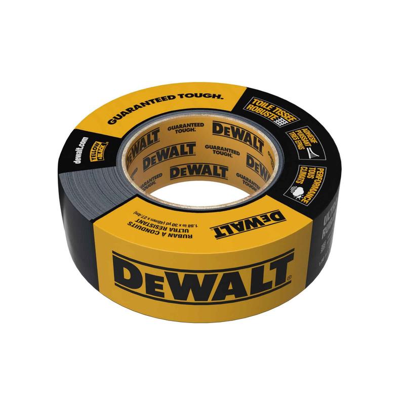 Ruban  conduits ultra robuste noir, 48 mm x 27,4 m