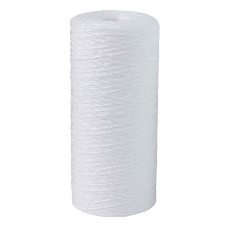 Trs grande Cartouche pour filtre  eau de 5microns  pores fins  sdiments pour dbit lev, 4,5" x 10"
