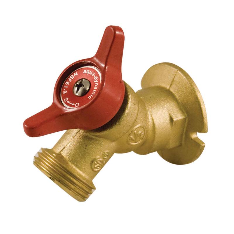 Valve darrosage en laiton  quart de tour, femelle 1/2"