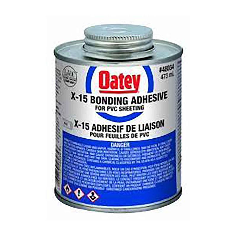 Adhsif de liaison pour feuille de PVC X-15, 473 ml