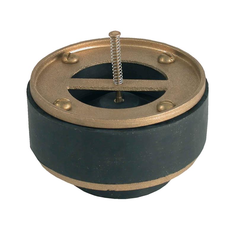 Anti-retour pour viers et lavabos, 3"