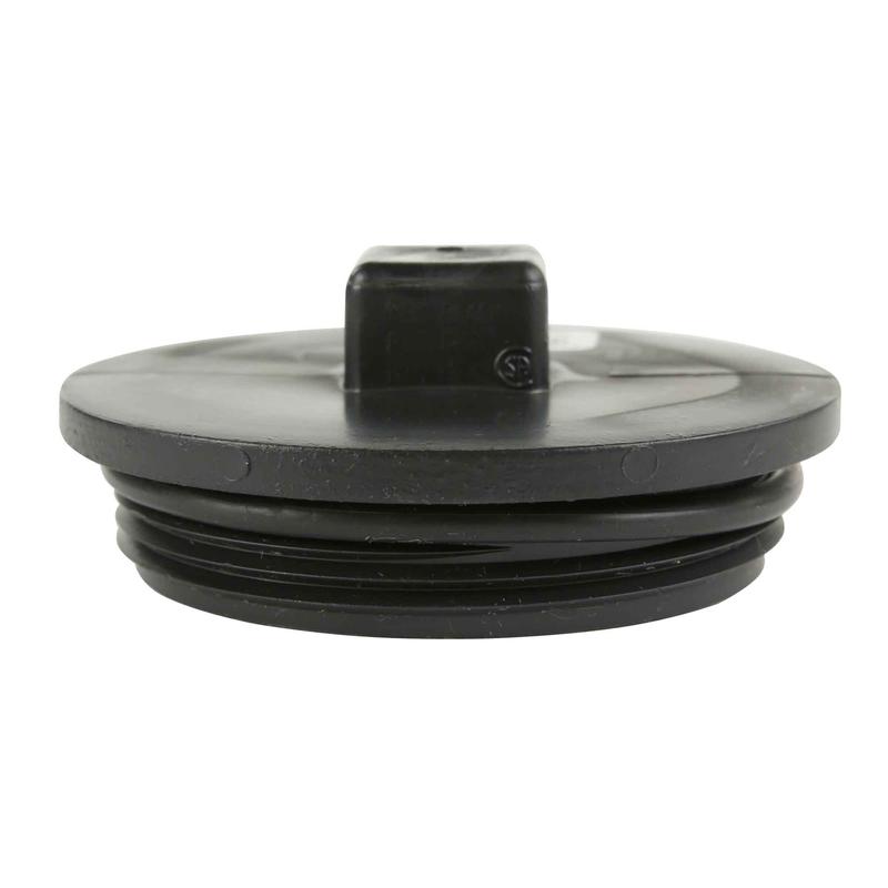 Bouchon de nettoyage ABS-DWV mle filet, 3"