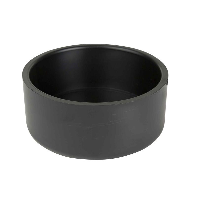 Bouchon permanent ABS-DWV femelle, 4"