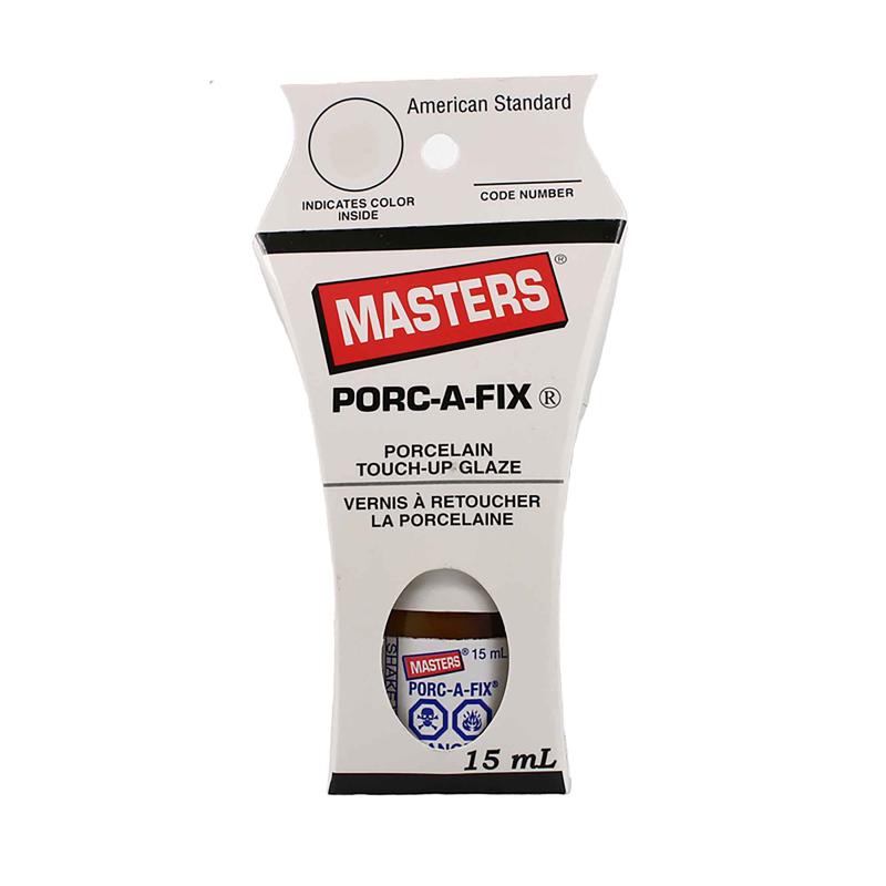 Teinture  retoucher la porcelaine Porc-a-Fix de couleur blanche standard amricaine, 15ml