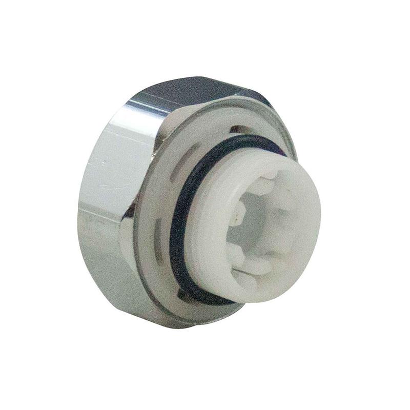 Trousse casse-vide pour valve  lpreuve du gel de la srie1104, capuchon chrom  6faces