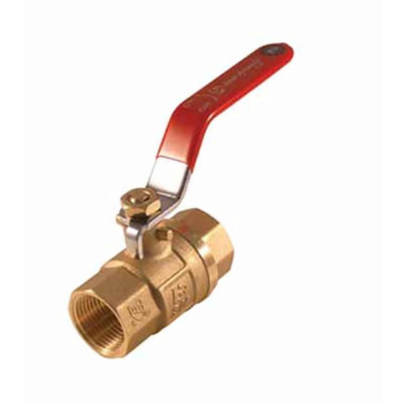 Valve  bille  visser en laiton  passage intgral, 2"