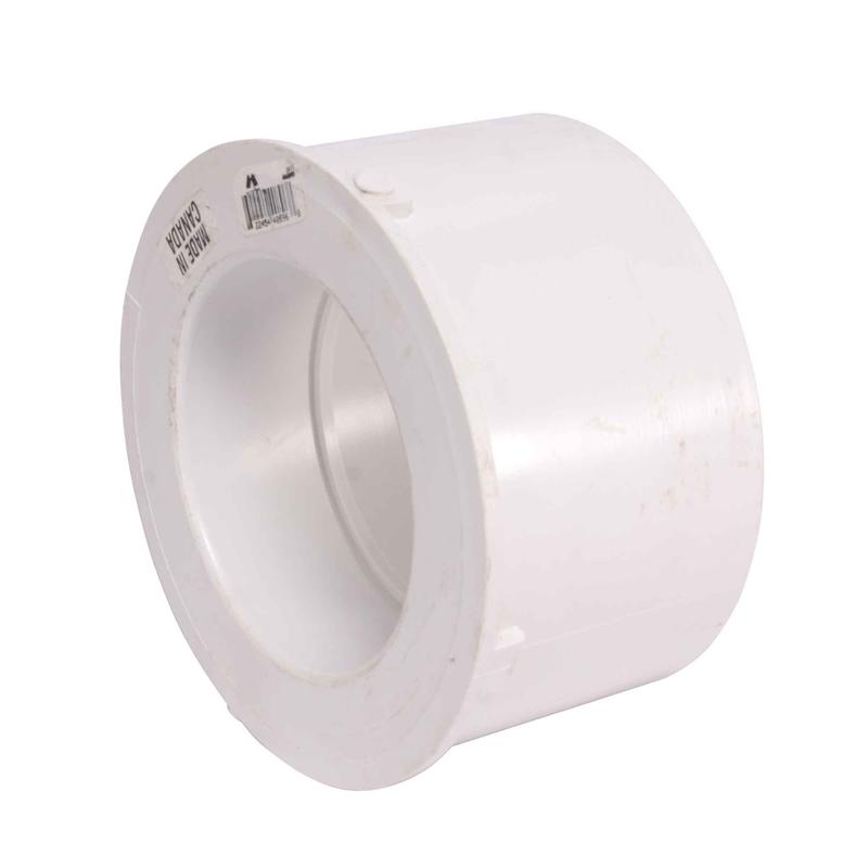 Rduction en PVC-BDS mle x femelle, 4" x 3"