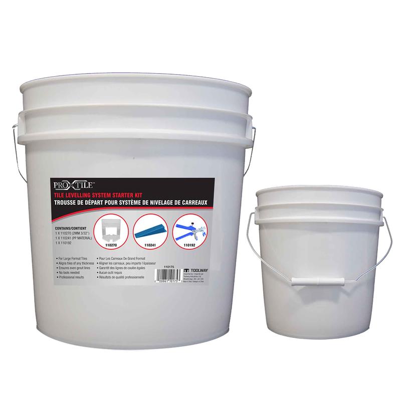 Trousse de dpart pour systme de nivelage de carreaux