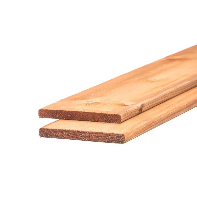 Bois trait brun de Premire Qualit, 1" x 8" x 12'