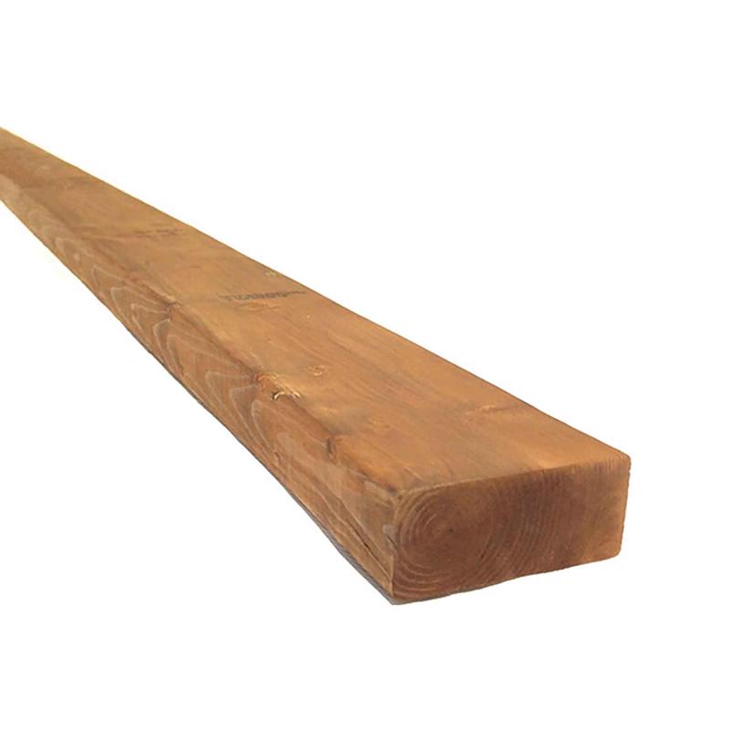 Bois trait brun de Premire Qualit, 2" x 3" x 8'