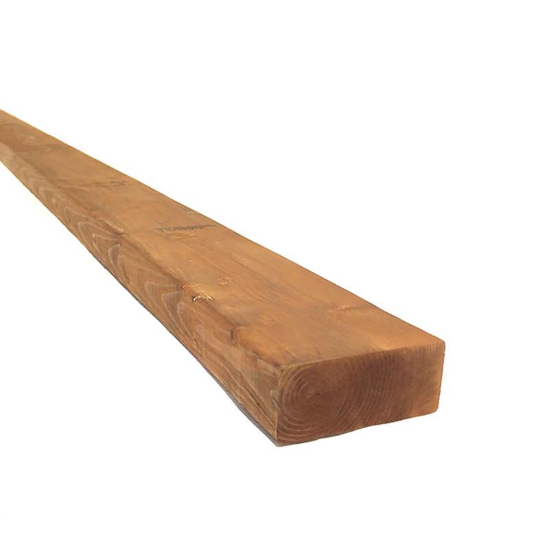 Bois trait brun de Premire Qualit, 2" x 4" x 8'