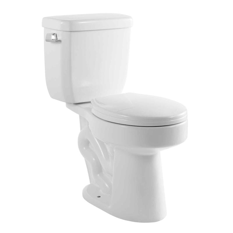 Toilette Lina de 2 pices avec simple chasse, 4,8 L