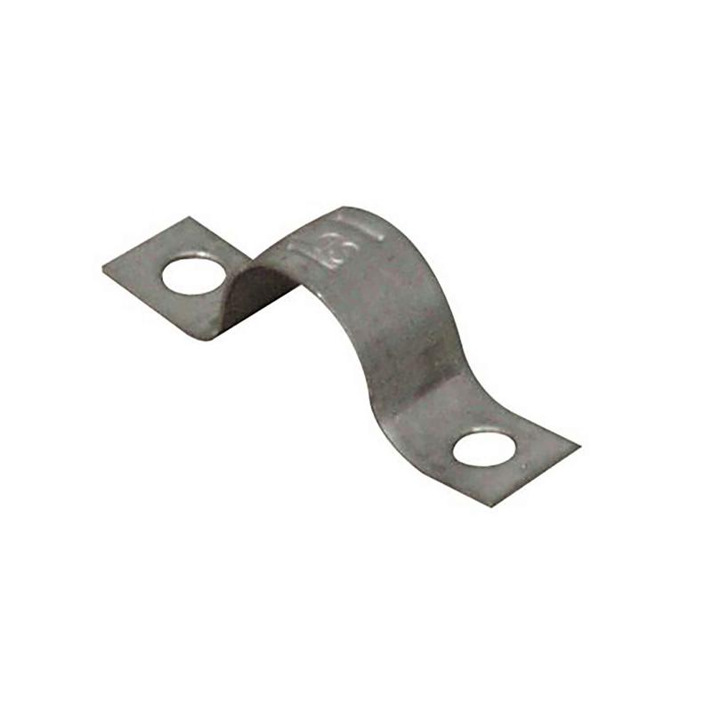 Sangle rigide en acier  2 trous pour cbles #12-2 et 10-2, 25 units