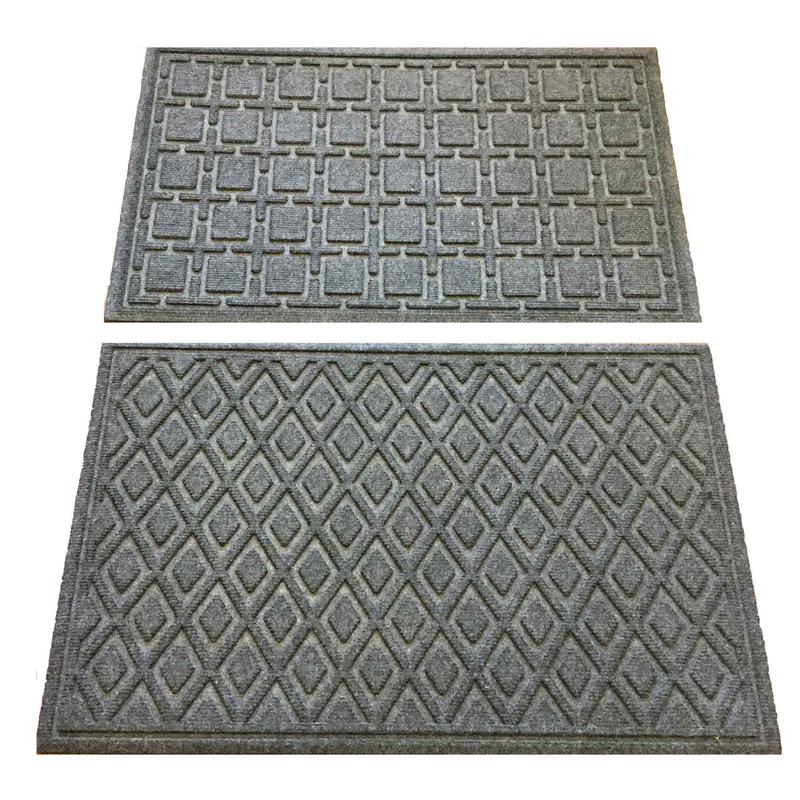 Tapis dentre antidrapant en polypropylne, 18" x 28" (choix entre 2 modles)