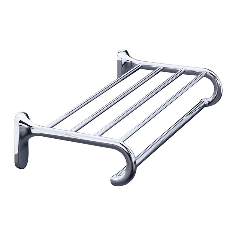 tagre murale porte-serviette, chrome, 24"