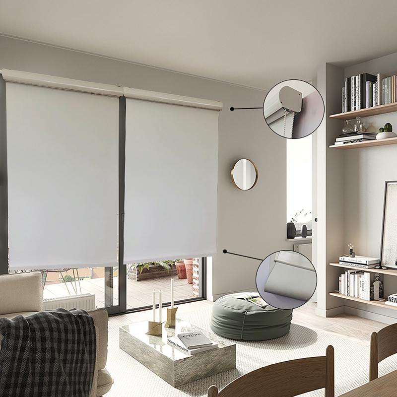 Toile opaque blanche 55'' x 84''