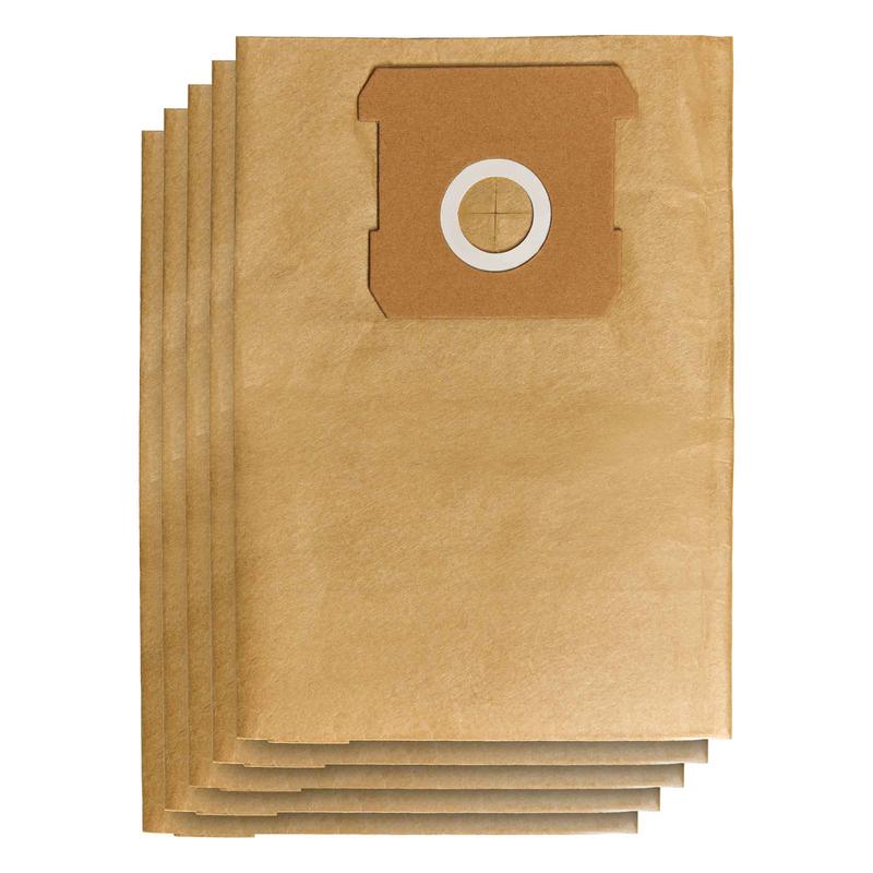 Sac  poussire pour aspirateur  matriaux secs et humides de 10 L, 5 units