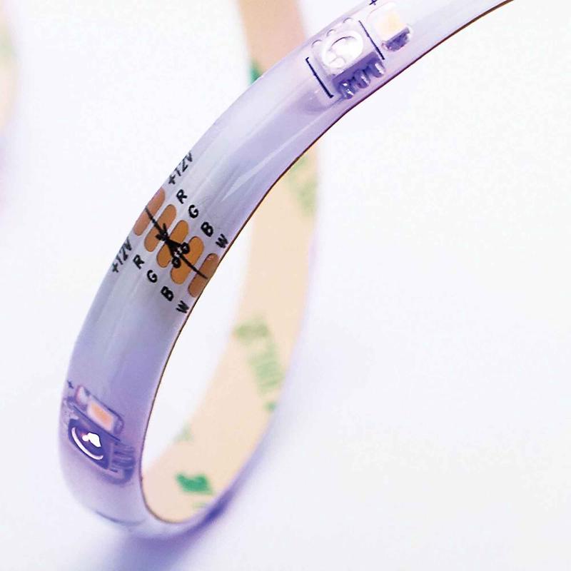 Ruban lumineux DEL RGB + CCT flexible et Wi-Fi, 3m